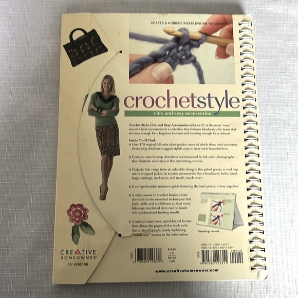 CROCHET STYLE BOOK BY CREATIVE HOMEOWNER - HOME ARTS - Picture 5 of 15